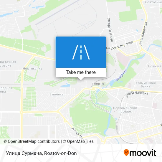 Улица Сурмача map