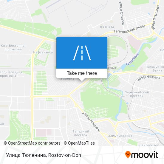 Улица Тюленина map
