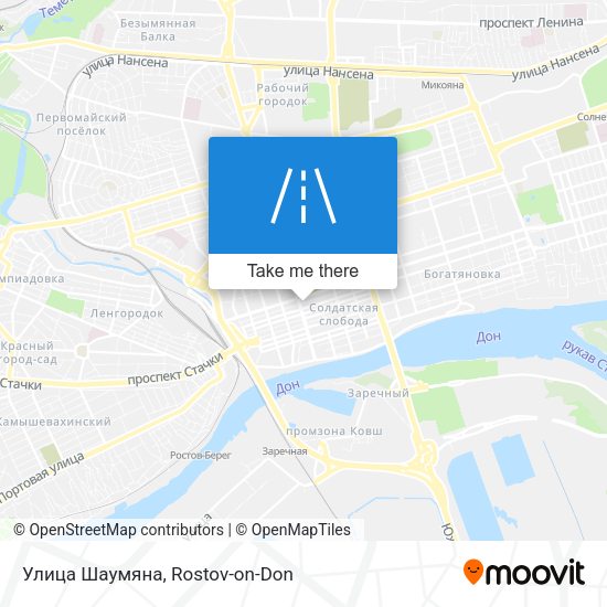 Улица Шаумяна map