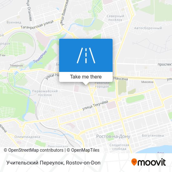 Учительский Переулок map