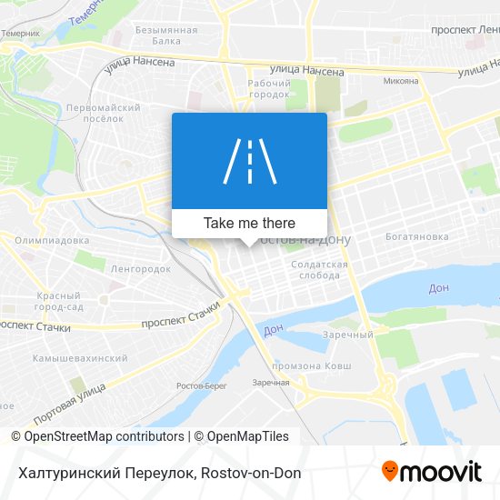 Халтуринский Переулок map