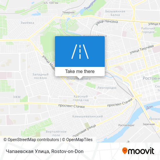 Чапаевская Улица map