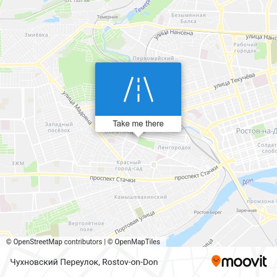 Чухновский Переулок map