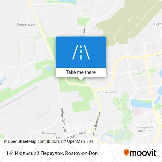 1-Й Июльский Переулок map
