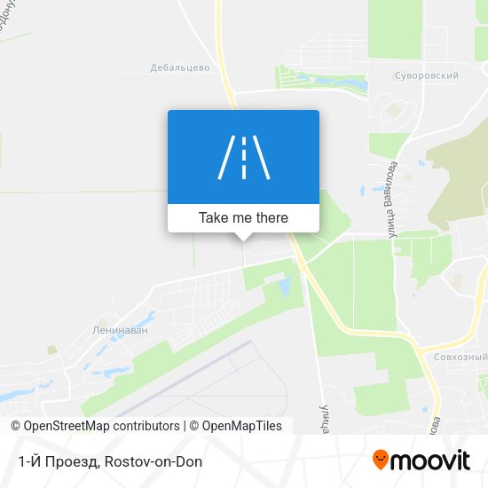 1-Й Проезд map