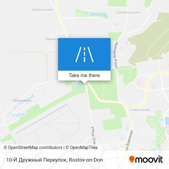 10-Й Дружный Переулок map
