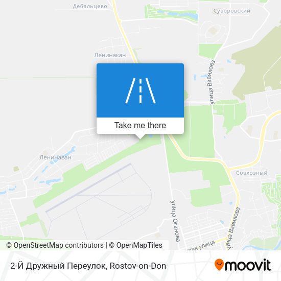 2-Й Дружный Переулок map