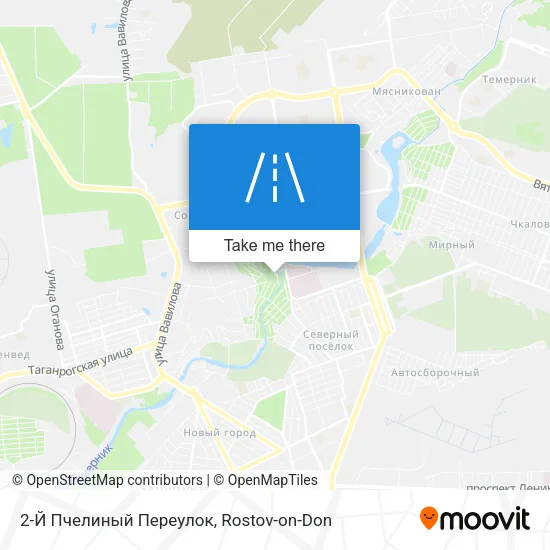 2-Й Пчелиный Переулок map