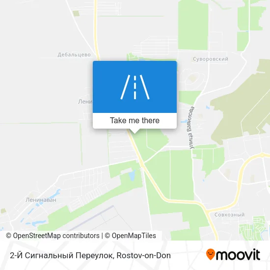 2-Й Сигнальный Переулок map