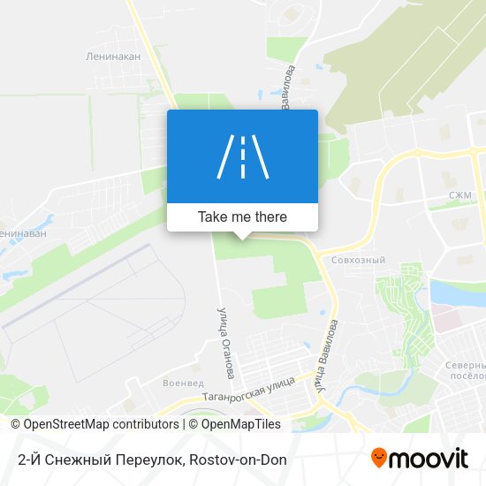 2-Й Снежный Переулок map