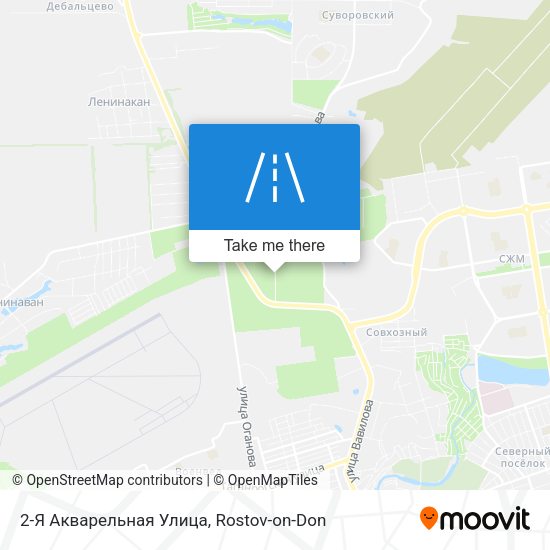 2-Я Акварельная Улица map