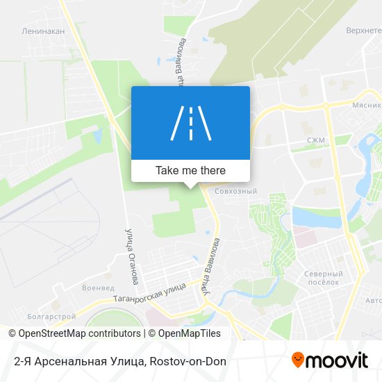 2-Я Арсенальная Улица map