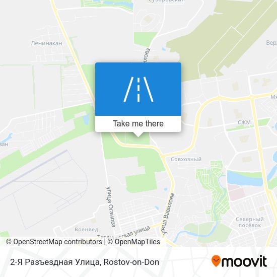 2-Я Разъездная Улица map