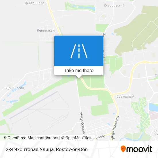 2-Я Яхонтовая Улица map