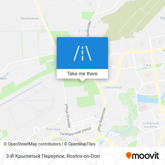 3-Й Крылатый Переулок map