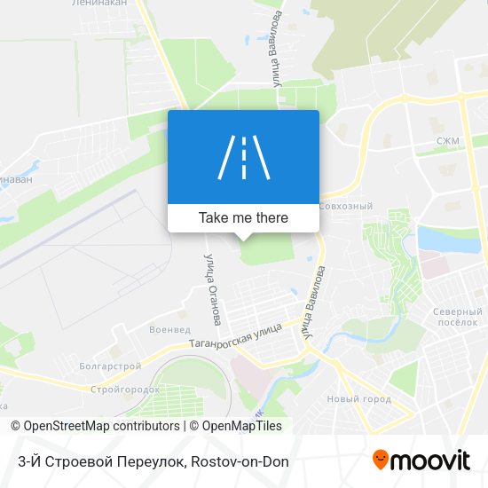3-Й Строевой Переулок map