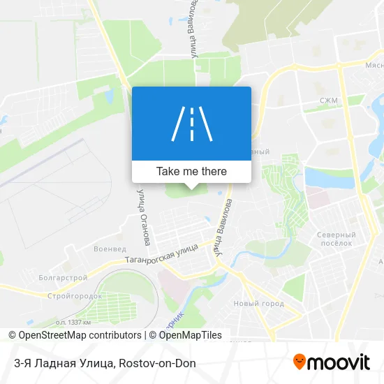 3-Я Ладная Улица map