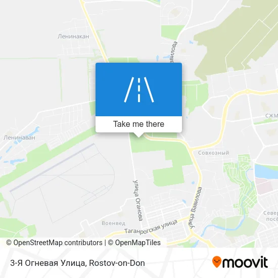 3-Я Огневая Улица map