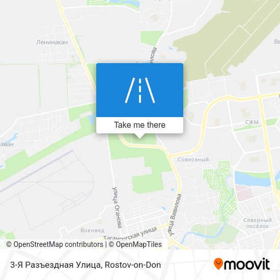 3-Я Разъездная Улица map