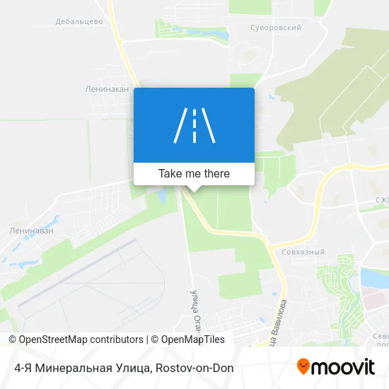 4-Я Минеральная Улица map