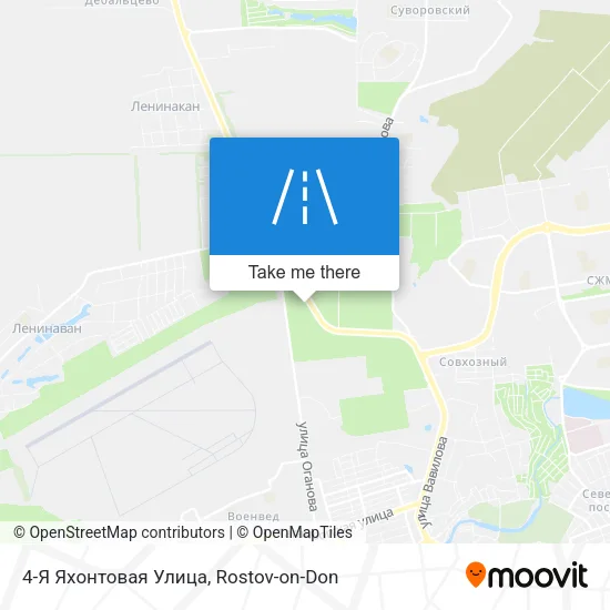 4-Я Яхонтовая Улица map