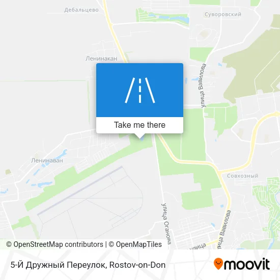 5-Й Дружный Переулок map