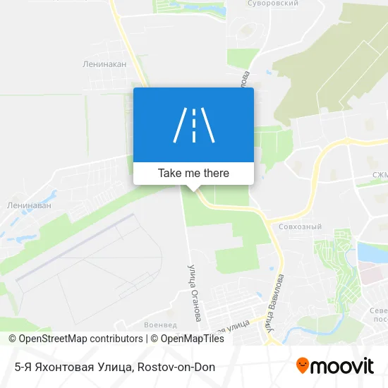 5-Я Яхонтовая Улица map