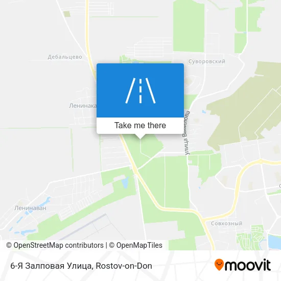6-Я Залповая Улица map