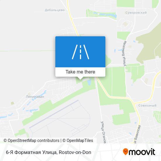 6-Я Форматная Улица map