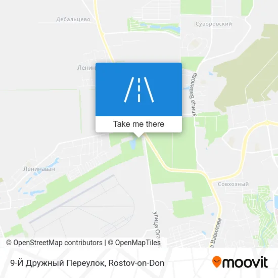 9-Й Дружный Переулок map