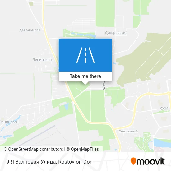 9-Я Залповая Улица map