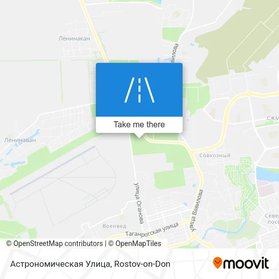 Астрономическая Улица map