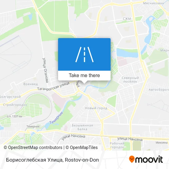 Борисоглебская Улица map