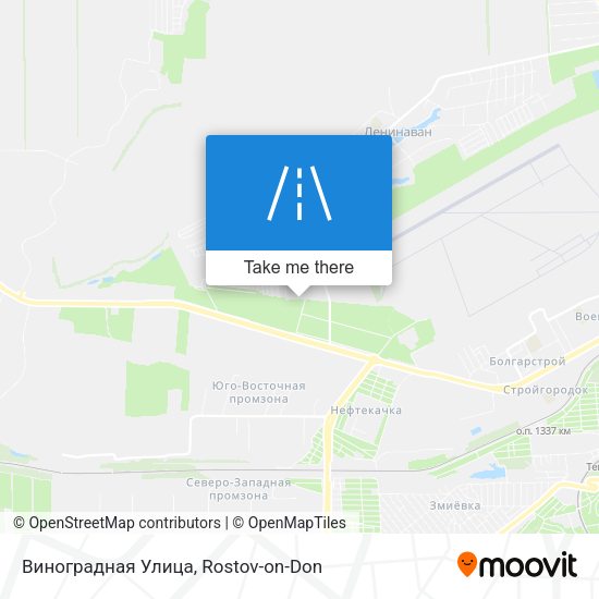 Виноградная Улица map