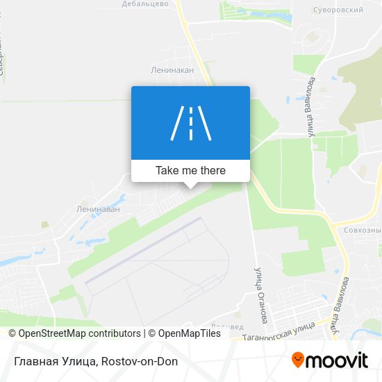Главная Улица map