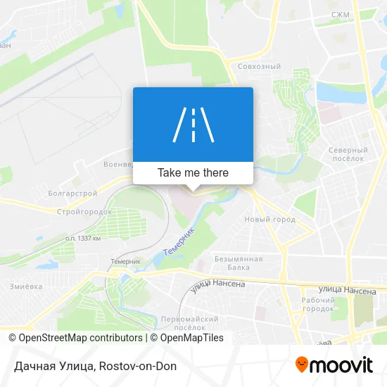 Дачная Улица map