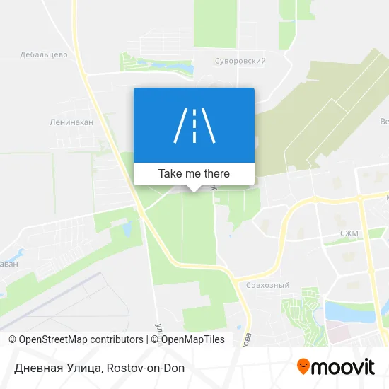 Дневная Улица map