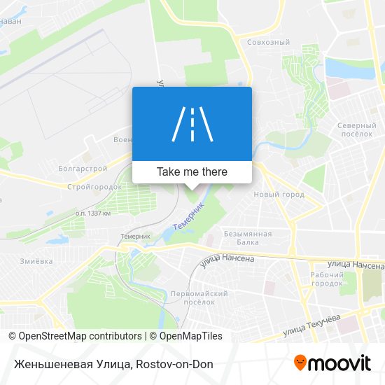 Женьшеневая Улица map