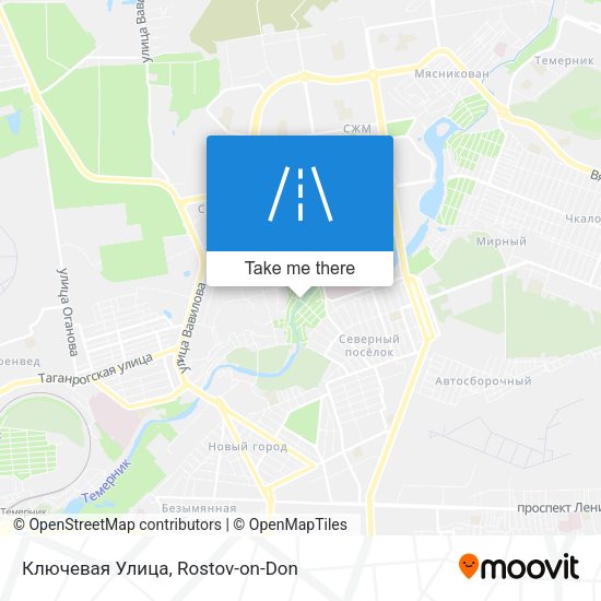 Ключевая Улица map