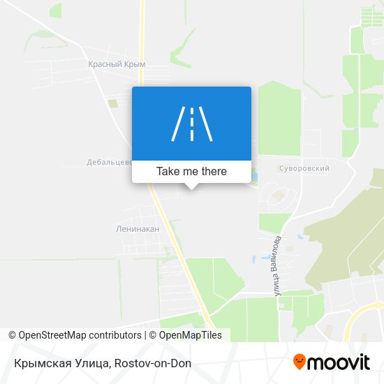 Крымская Улица map