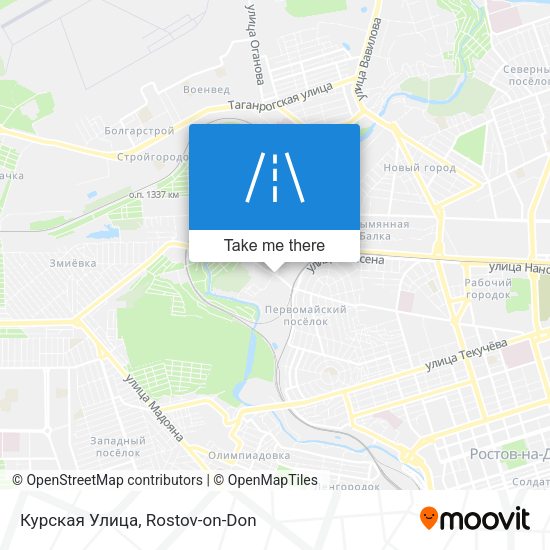 Курская Улица map