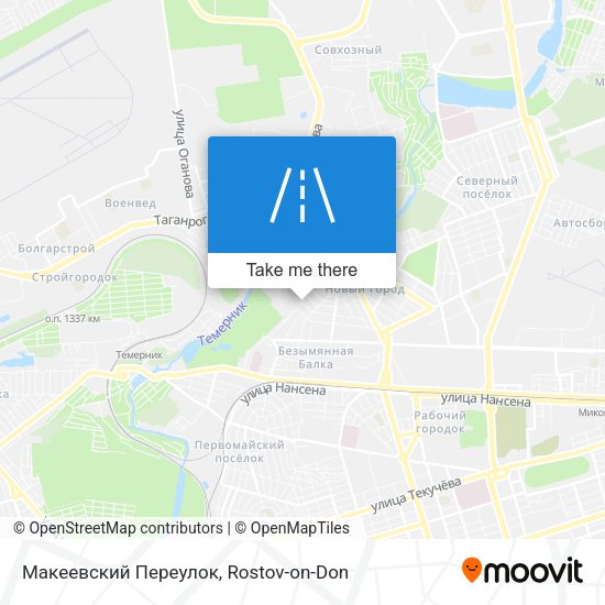 Макеевский Переулок map