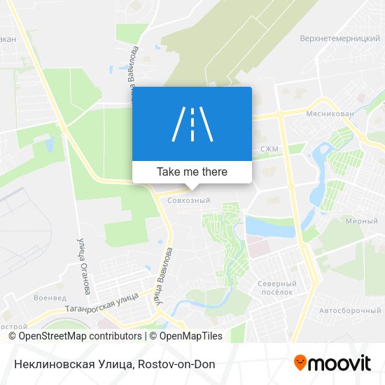 Неклиновская Улица map