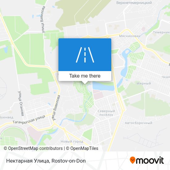 Нектарная Улица map
