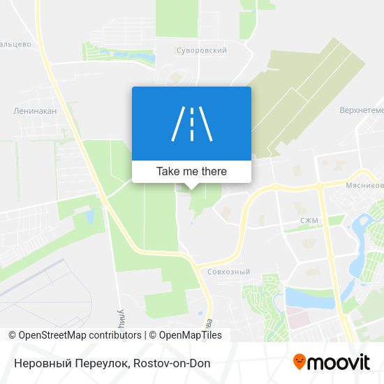 Неровный Переулок map