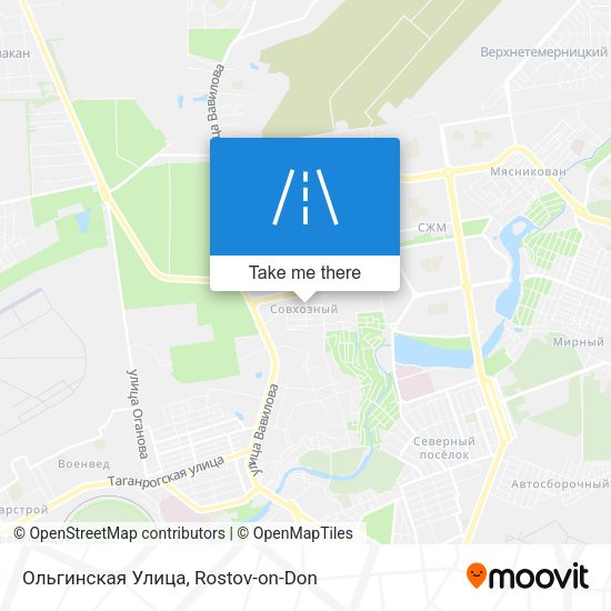 Ольгинская Улица map