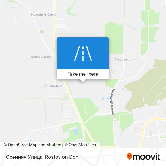 Осенняя Улица map