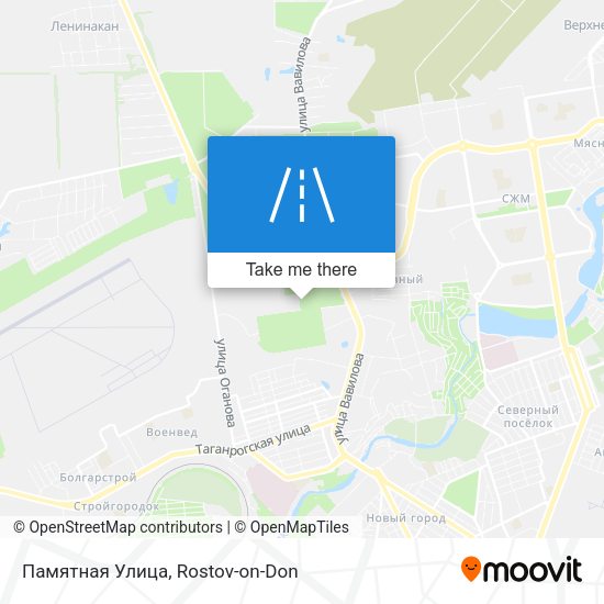 Памятная Улица map