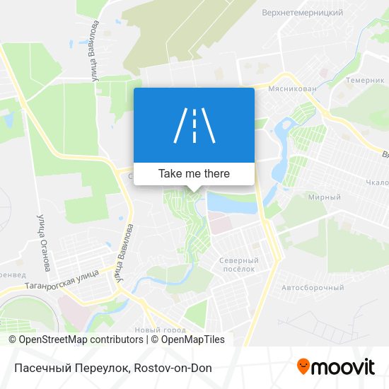 Пасечный Переулок map