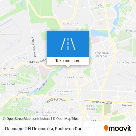 Площадь 2-Й Пятилетки map